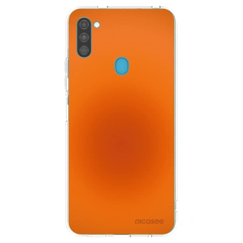 Picasee silikónový prehľadný obal pre Samsung Galaxy M11 - Heat Core