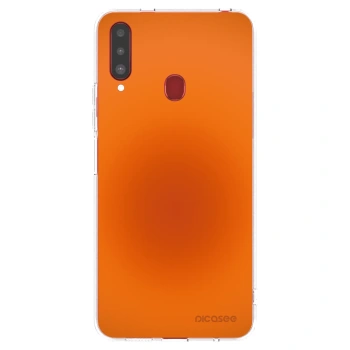 Picasee silikónový prehľadný obal pre Samsung Galaxy A20s - Heat Core