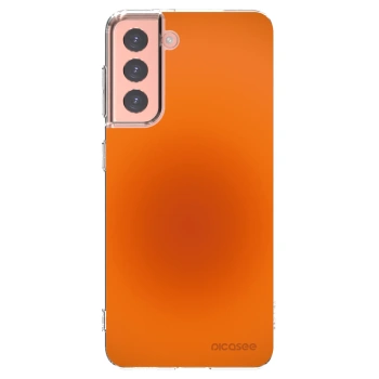 Picasee silikónový prehľadný obal pre Samsung Galaxy S21 5G G991B - Heat Core