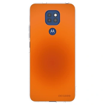 Picasee silikónový prehľadný obal pre Motorola Moto G9 Play - Heat Core