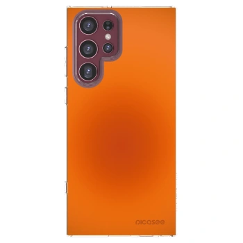 Picasee silikónový prehľadný obal pre Samsung Galaxy S22 Ultra 5G - Heat Core