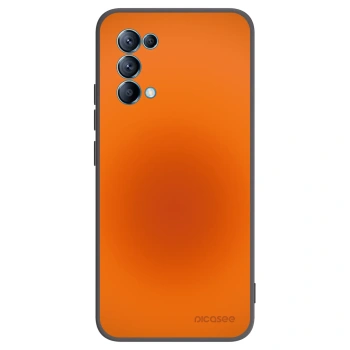 Picasee silikónový čierny obal pre OPPO A16s - Heat Core