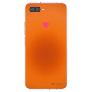 Picasee silikónový prehľadný obal pre Xiaomi Mi 8 Lite - Heat Core