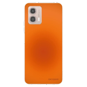 Picasee silikónový prehľadný obal pre Motorola Moto G53 5G - Heat Core