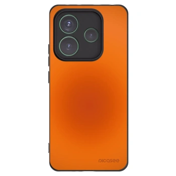 Picasee silikónový čierny obal pre Xiaomi Redmi Note 14 5G - Heat Core