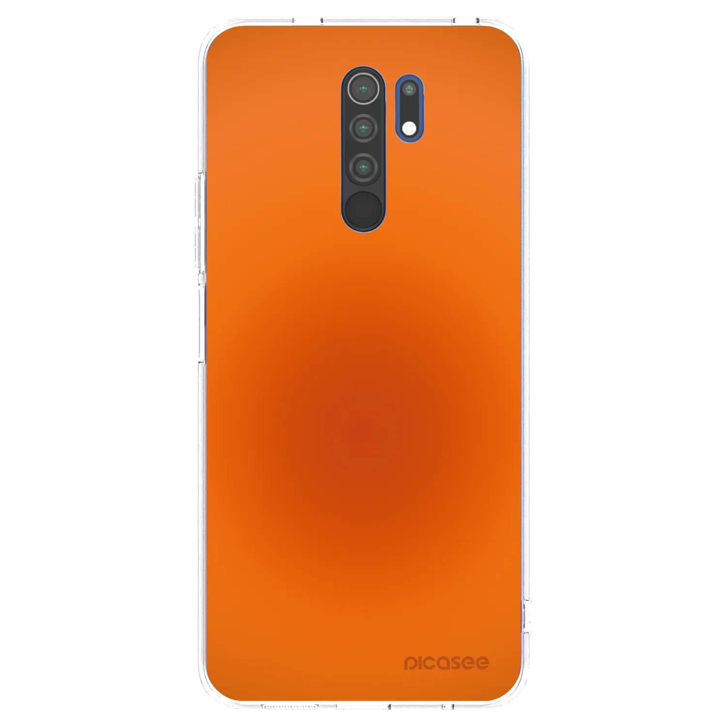 Picasee silikónový prehľadný obal pre Xiaomi Redmi 9 - Heat Core