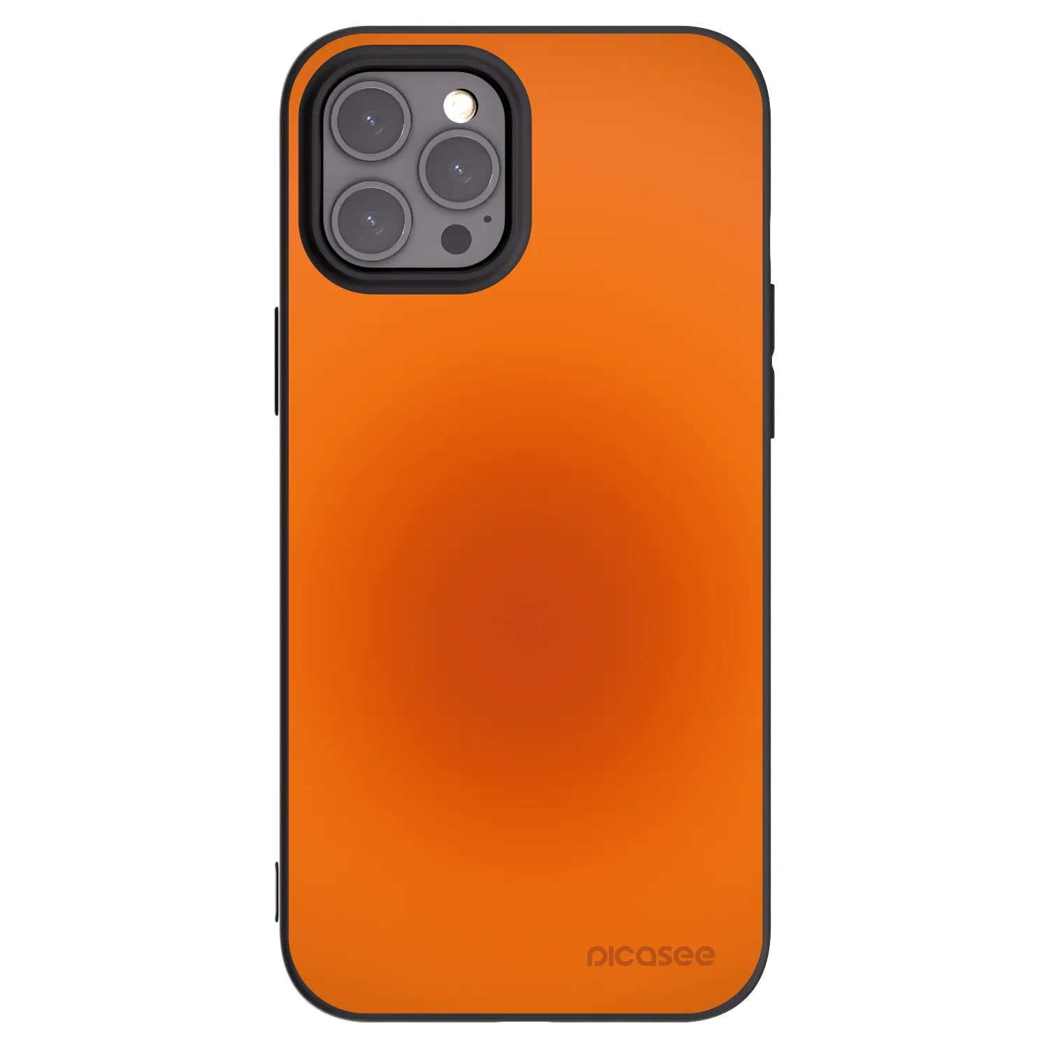 Picasee silikónový čierny obal pre Apple iPhone 12 Pro Max - Heat Core