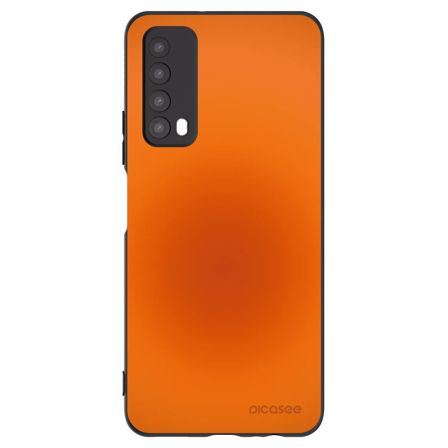 Picasee silikónový čierny obal pre Huawei P Smart 2021 - Heat Core