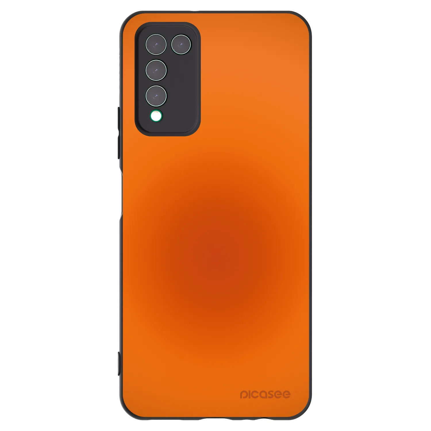 Picasee silikónový čierny obal pre Honor 10X Lite - Heat Core