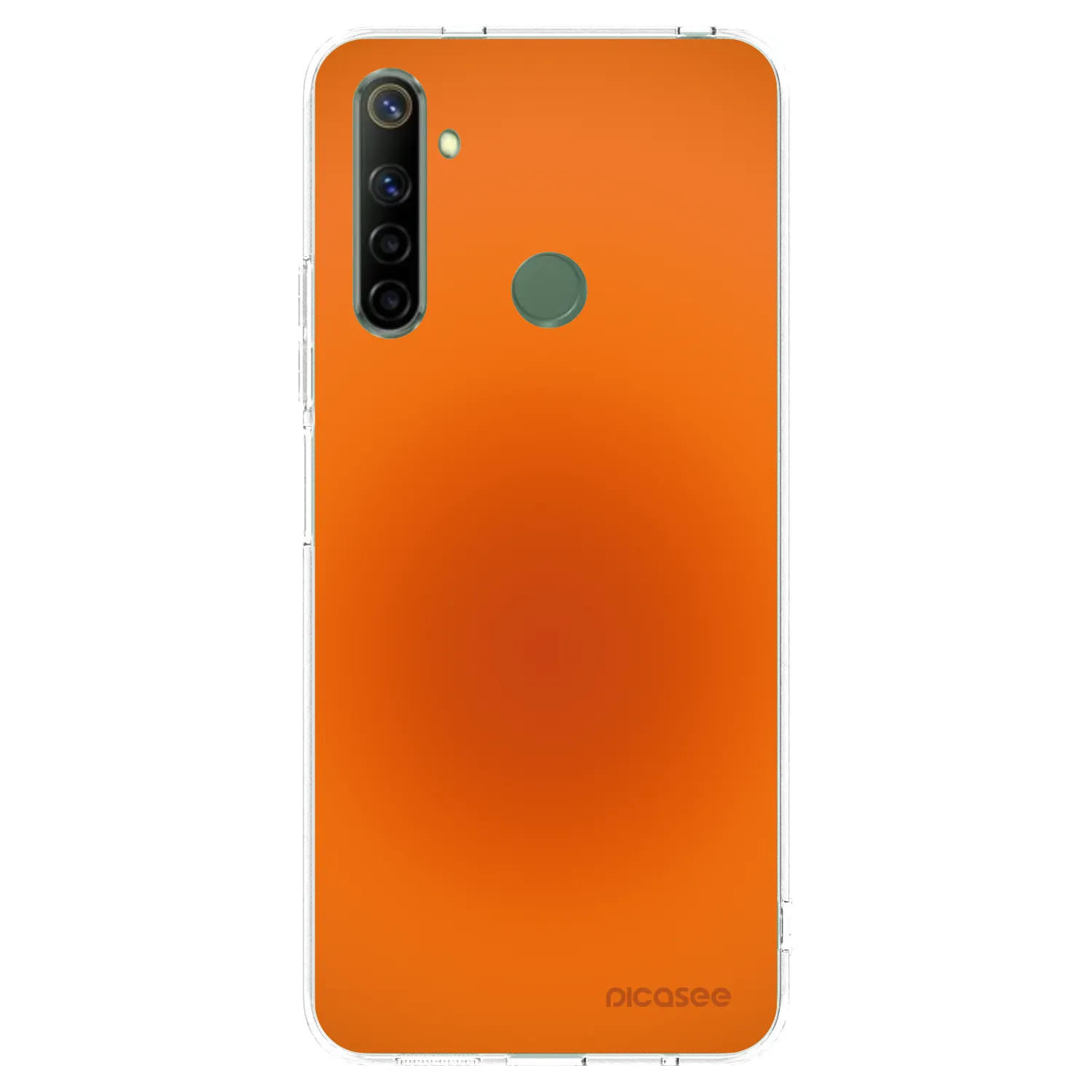 Picasee silikónový prehľadný obal pre Realme 6i - Heat Core