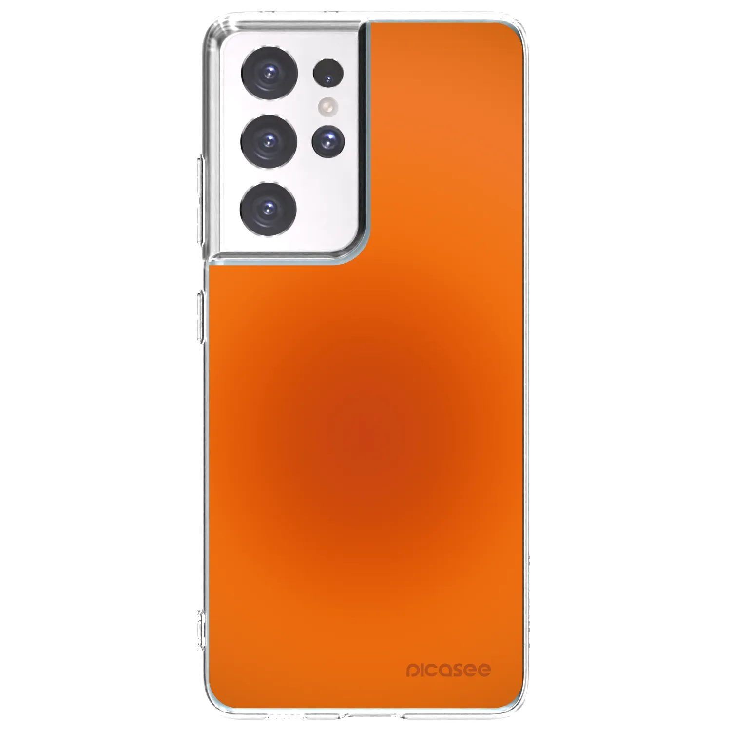 Picasee silikónový prehľadný obal pre Samsung Galaxy S21 Ultra 5G G998B - Heat Core