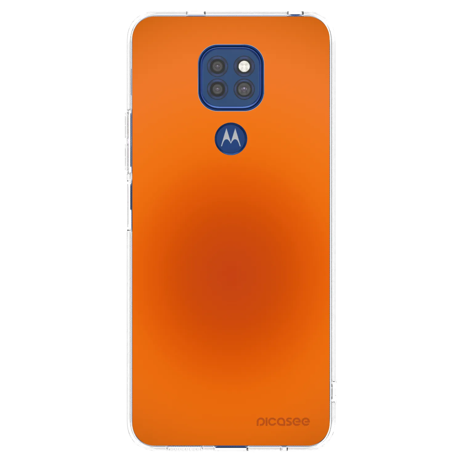 Silikónový prehľadný obal pre Motorola Moto G9 Play - Heat Core