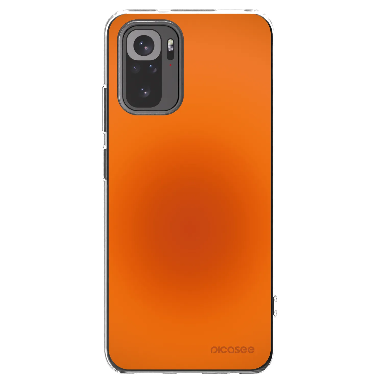 Picasee silikónový prehľadný obal pre Xiaomi Redmi Note 10S - Heat Core