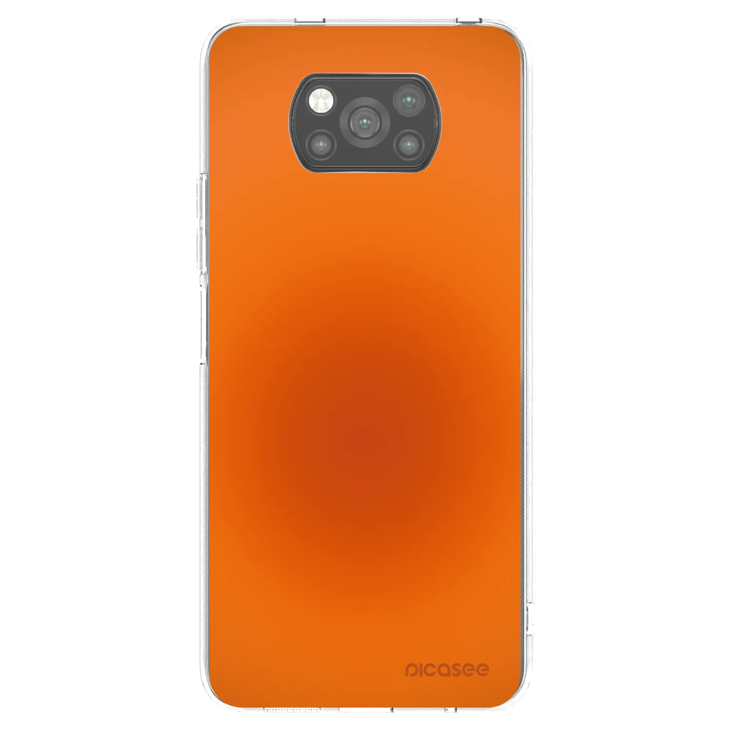 Picasee silikónový čierny obal pre Xiaomi Poco X3 Pro - Heat Core