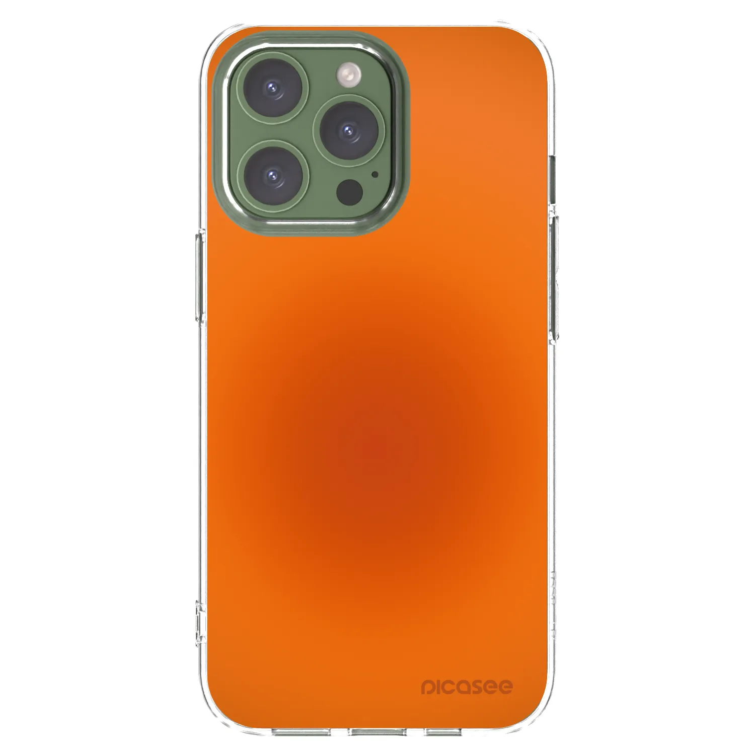 Picasee silikónový prehľadný obal pre Apple iPhone 13 Pro - Heat Core