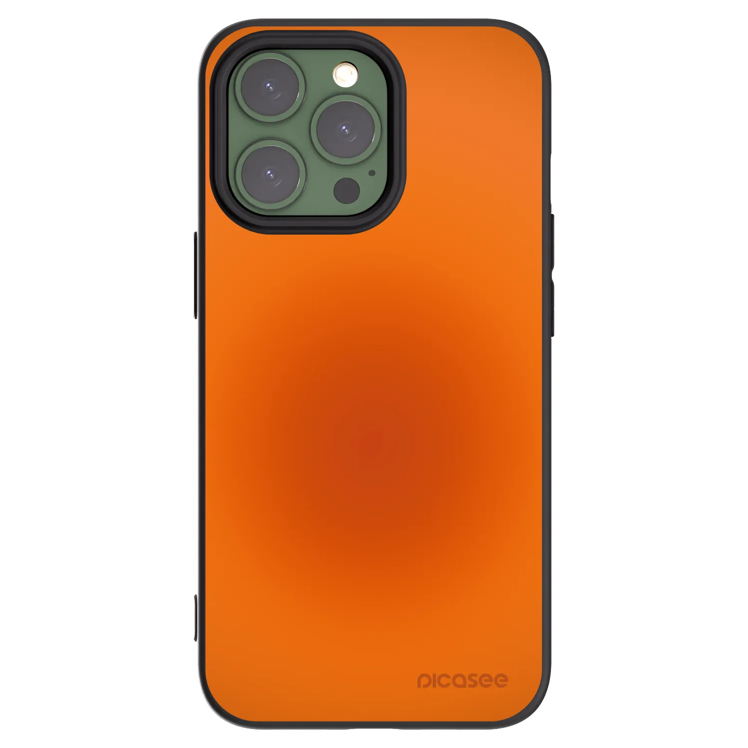 Picasee silikónový čierny obal pre Apple iPhone 13 Pro - Heat Core