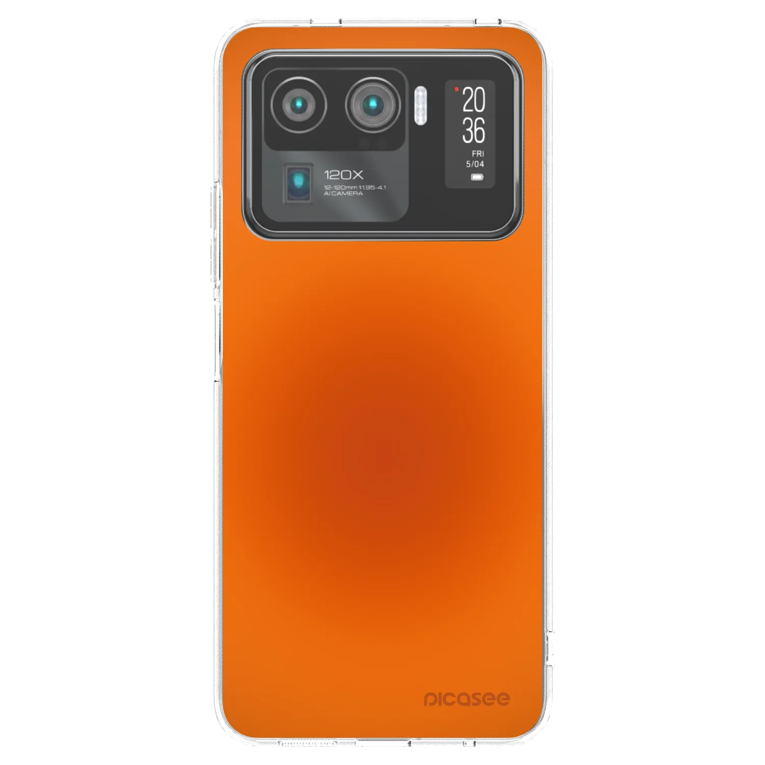 Picasee silikónový prehľadný obal pre Xiaomi Mi 11 Ultra - Heat Core