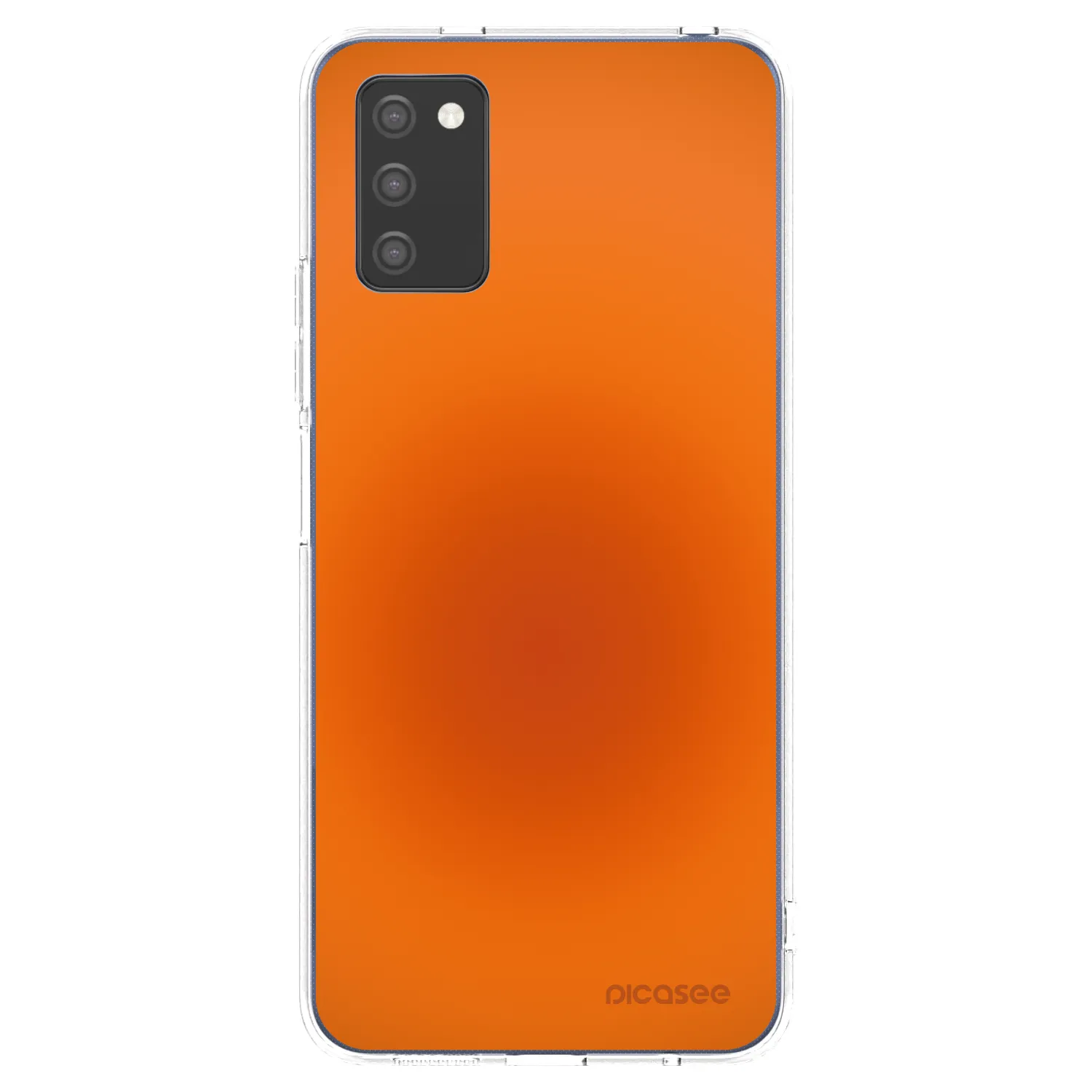 Picasee silikónový prehľadný obal pre Samsung Galaxy A02s A025G - Heat Core