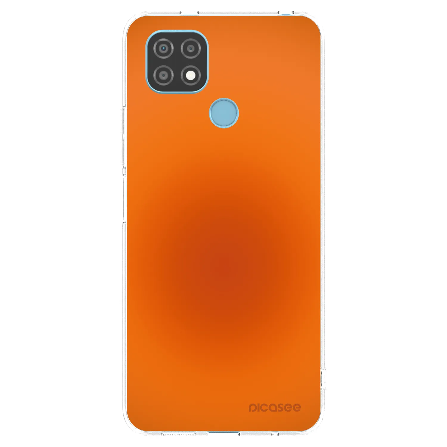 Picasee silikónový prehľadný obal pre Realme C21 - Heat Core