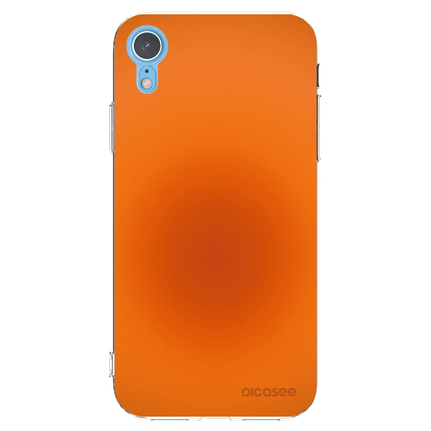 Picasee silikónový prehľadný obal pre Apple iPhone XR - Heat Core