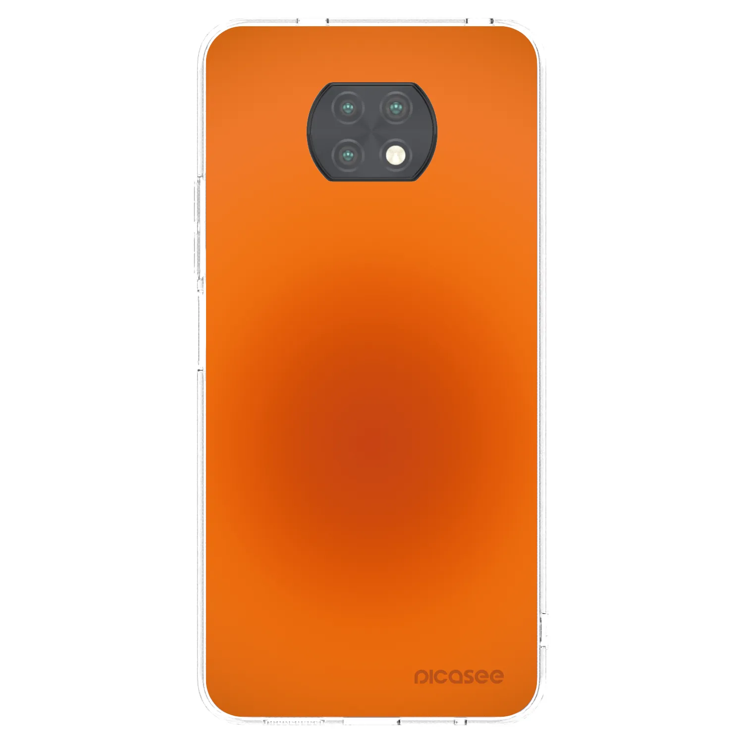 Picasee silikónový prehľadný obal pre Xiaomi Redmi Note 9T - Heat Core