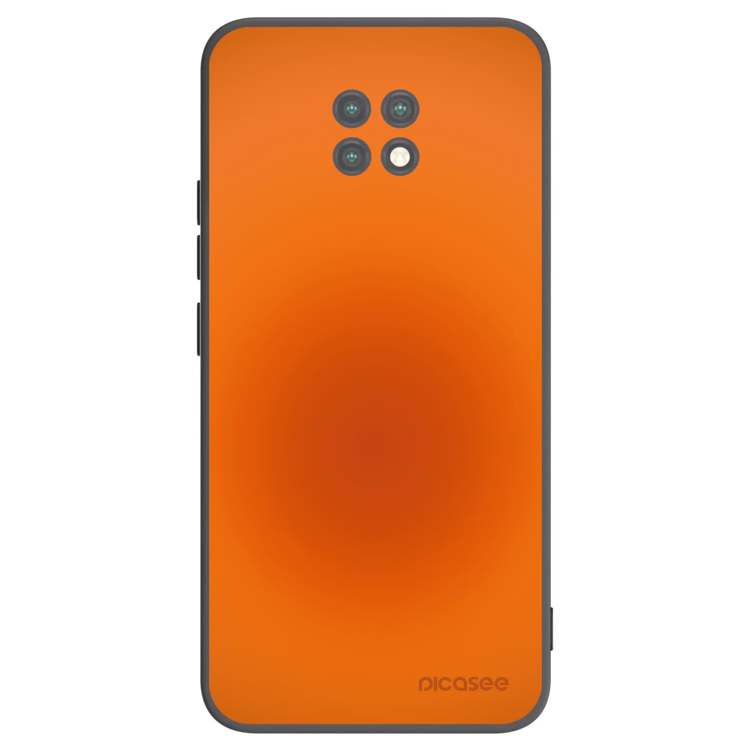 Picasee silikónový čierny obal pre Xiaomi Redmi Note 9T - Heat Core