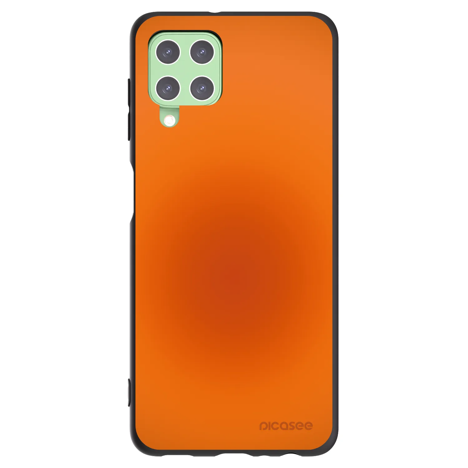 Picasee silikónový čierny obal pre Samsung Galaxy A22 A225F 4G - Heat Core