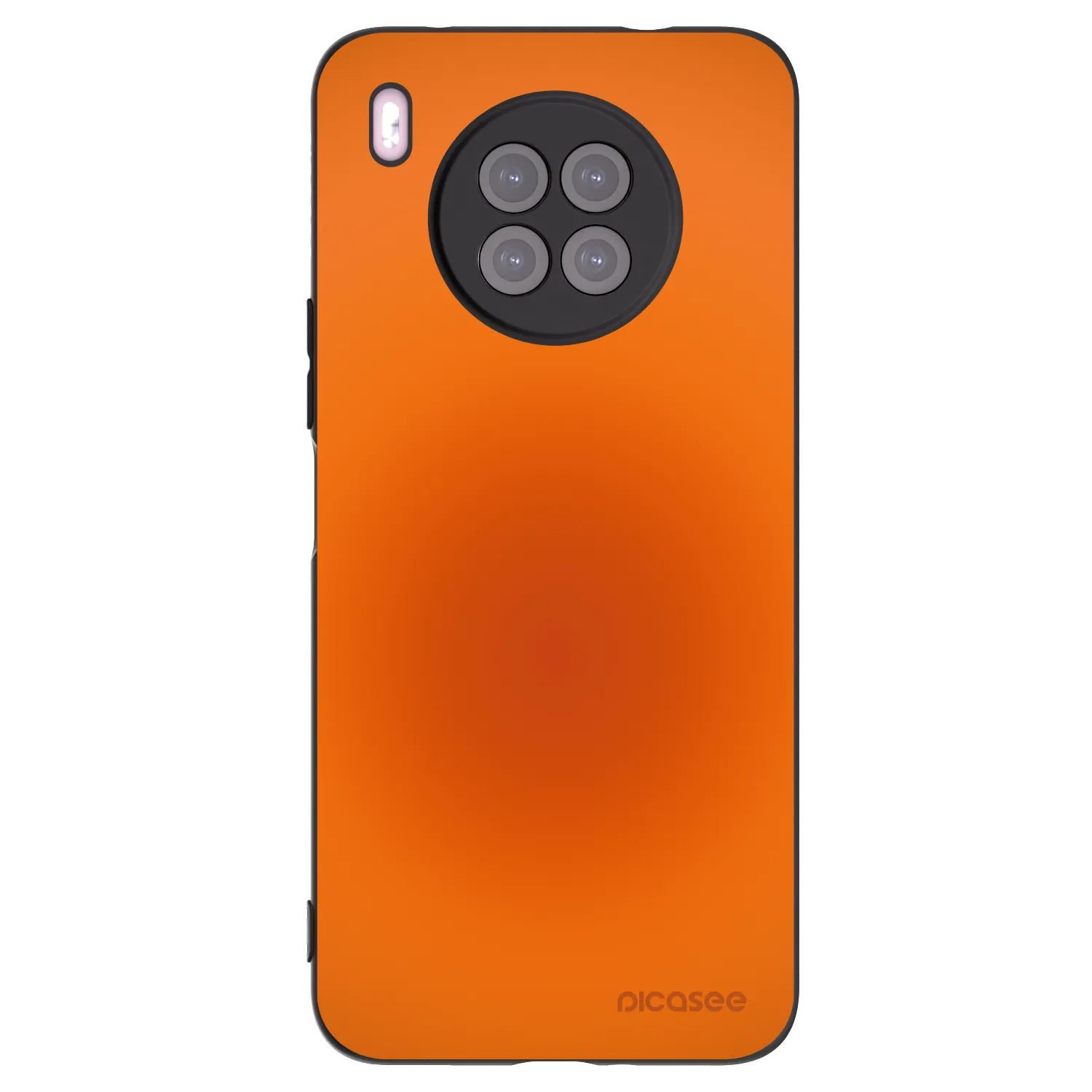 Picasee silikónový čierny obal pre Huawei Nova 8i - Heat Core