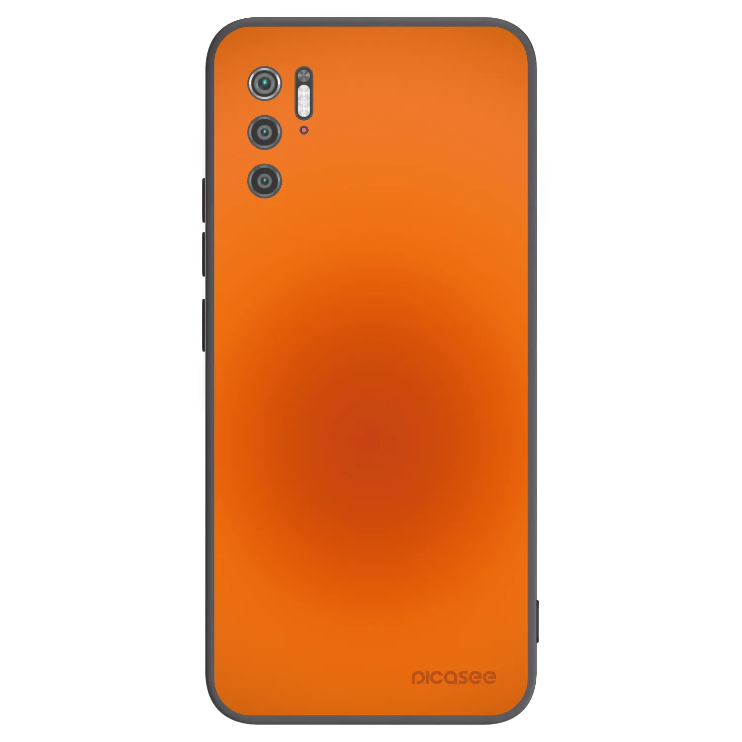 Picasee silikónový čierny obal pre Xiaomi Poco M3 Pro 5G - Heat Core