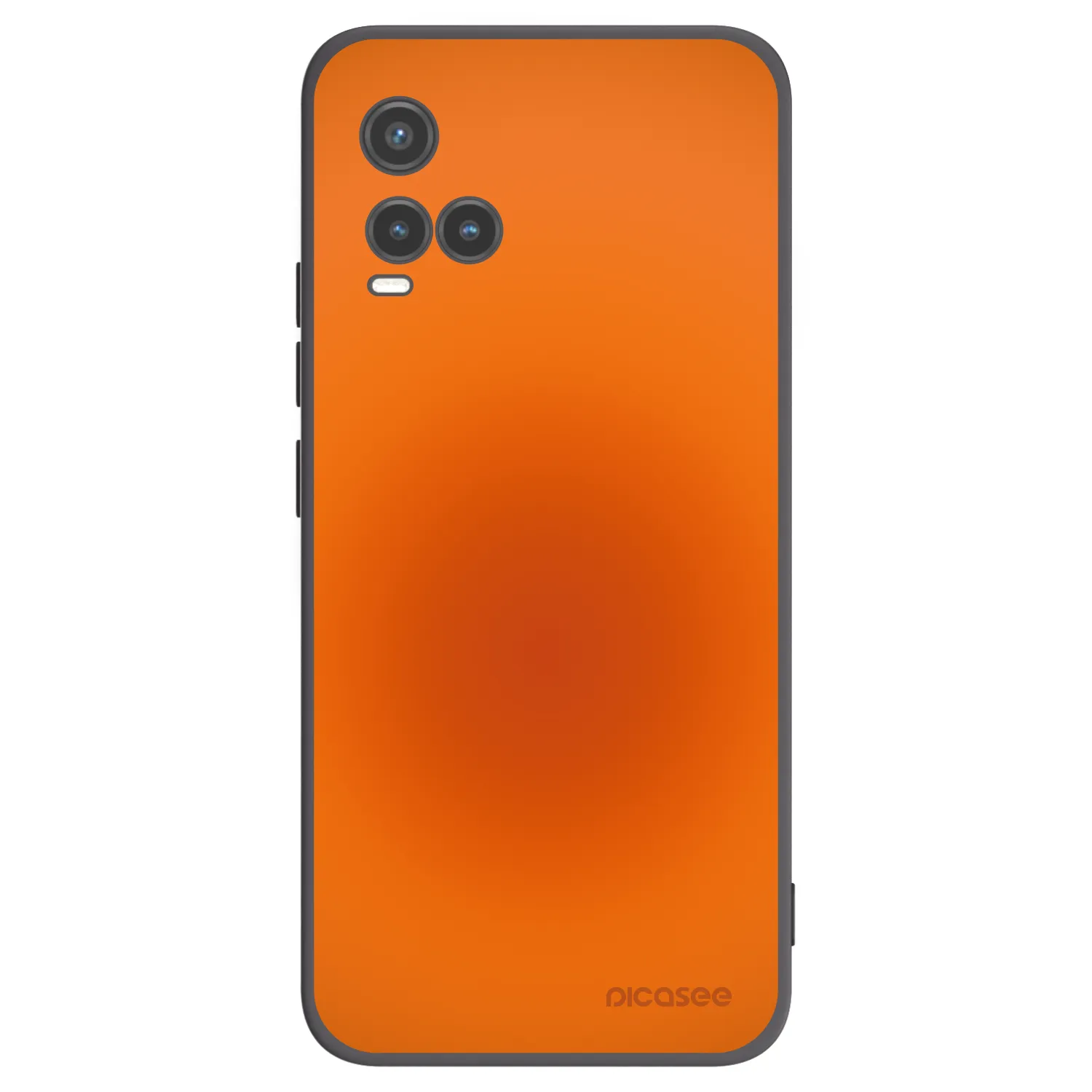 Picasee silikónový čierny obal pre Vivo Y33s - Heat Core