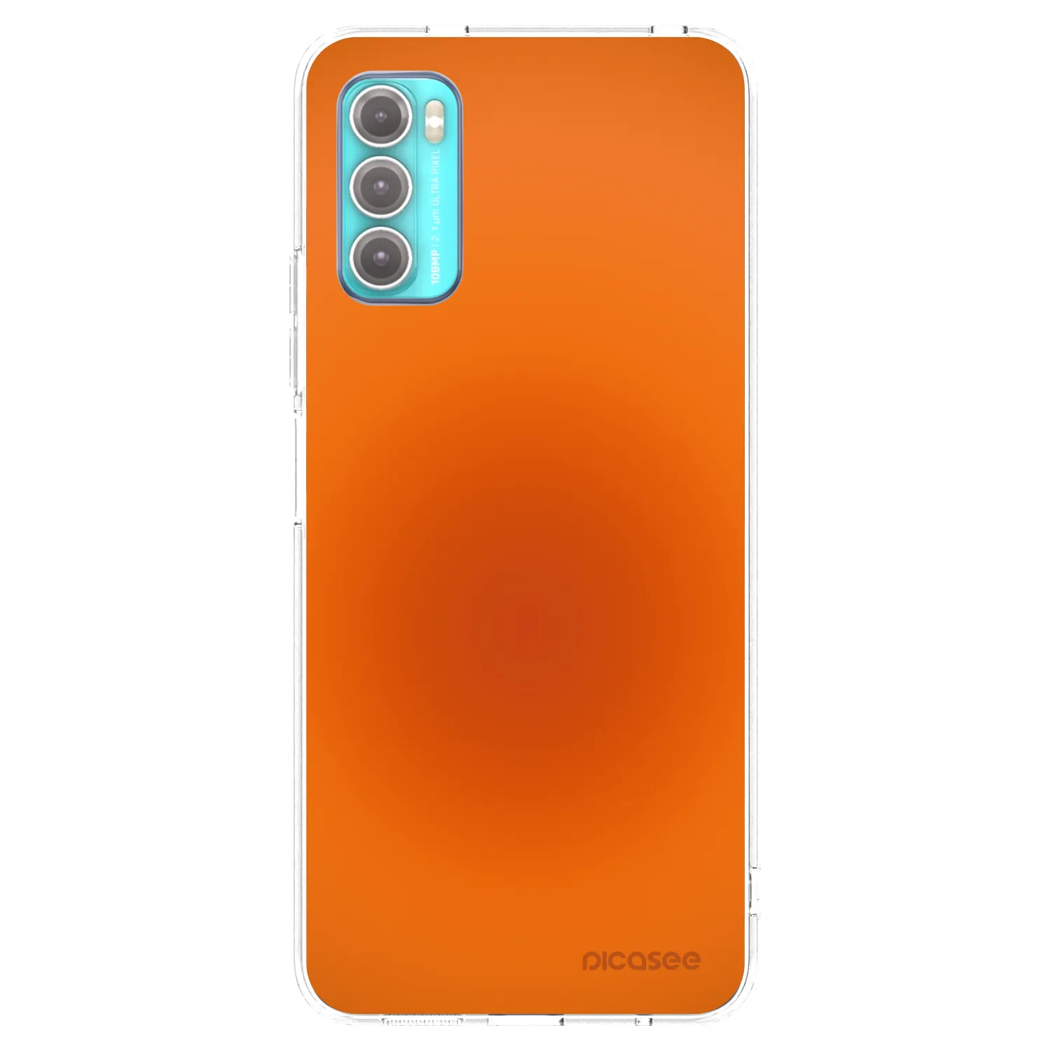 Picasee silikónový prehľadný obal pre Motorola Moto G60 - Heat Core