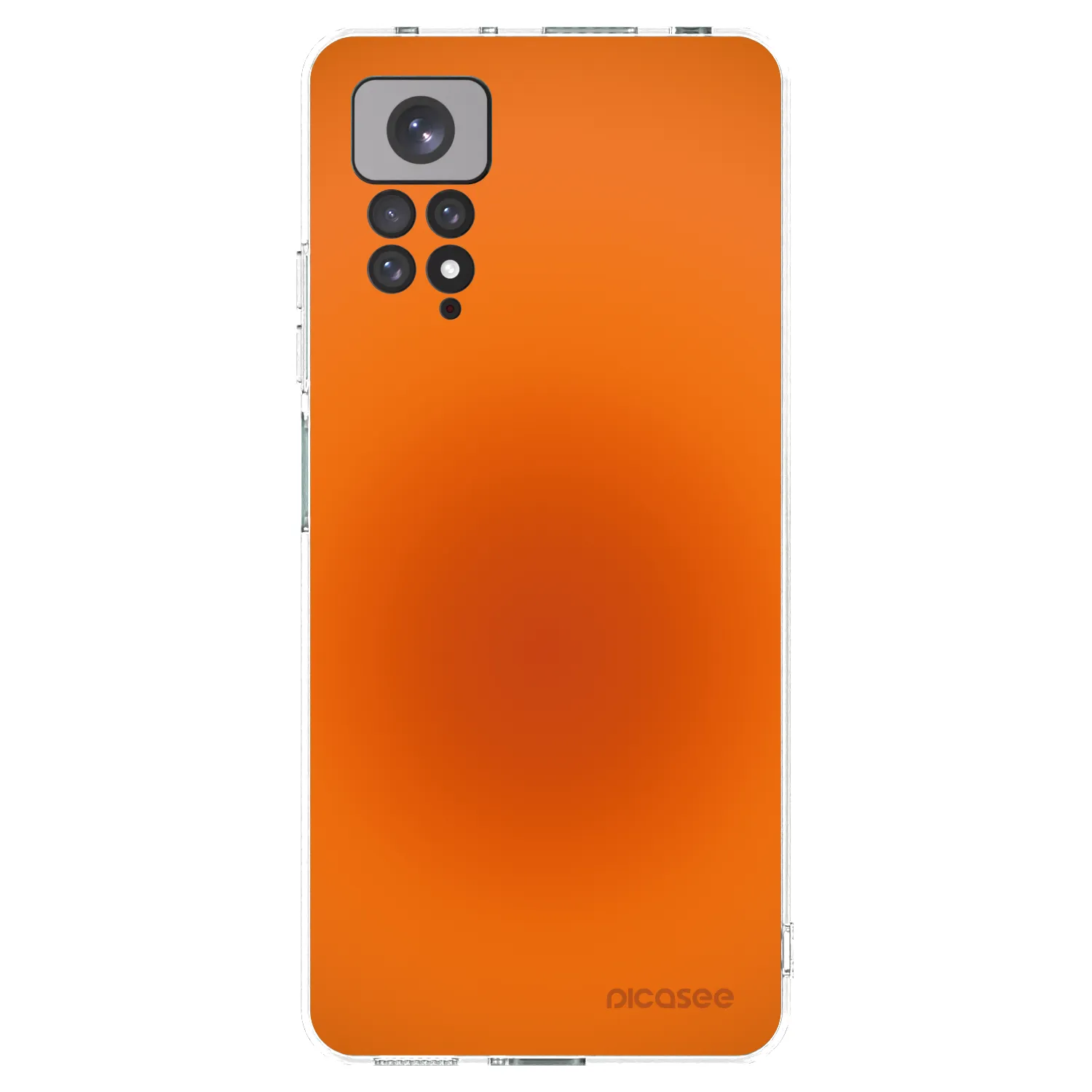 Picasee silikónový prehľadný obal pre Xiaomi Redmi Note 11 - Heat Core