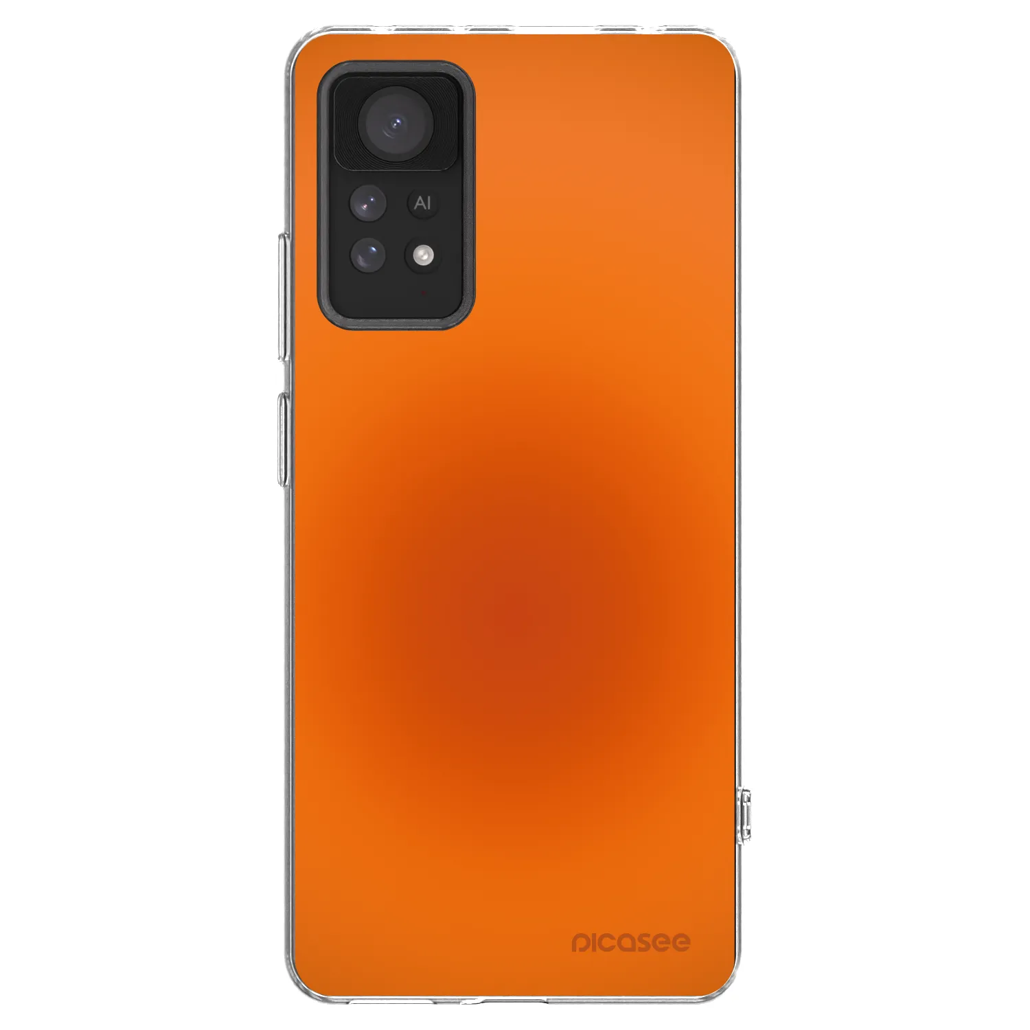 Picasee silikónový prehľadný obal pre Xiaomi Redmi Note 11 Pro - Heat Core