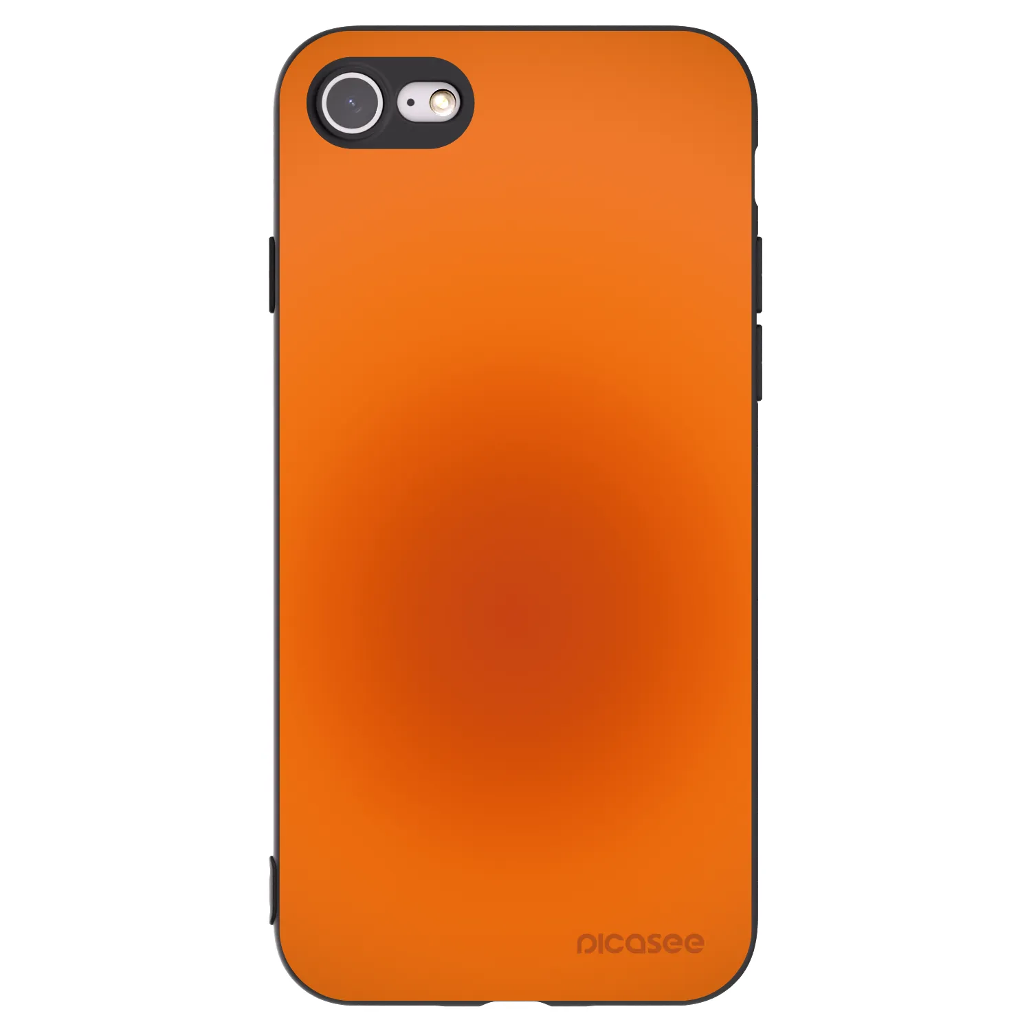 Picasee silikónový čierny obal pre Apple iPhone SE 2022 - Heat Core