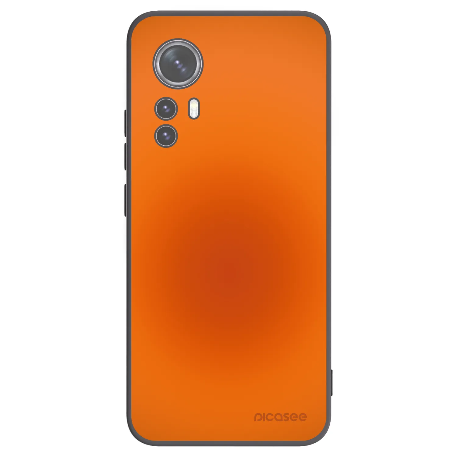 Picasee silikónový čierny obal pre Xiaomi 12 - Heat Core