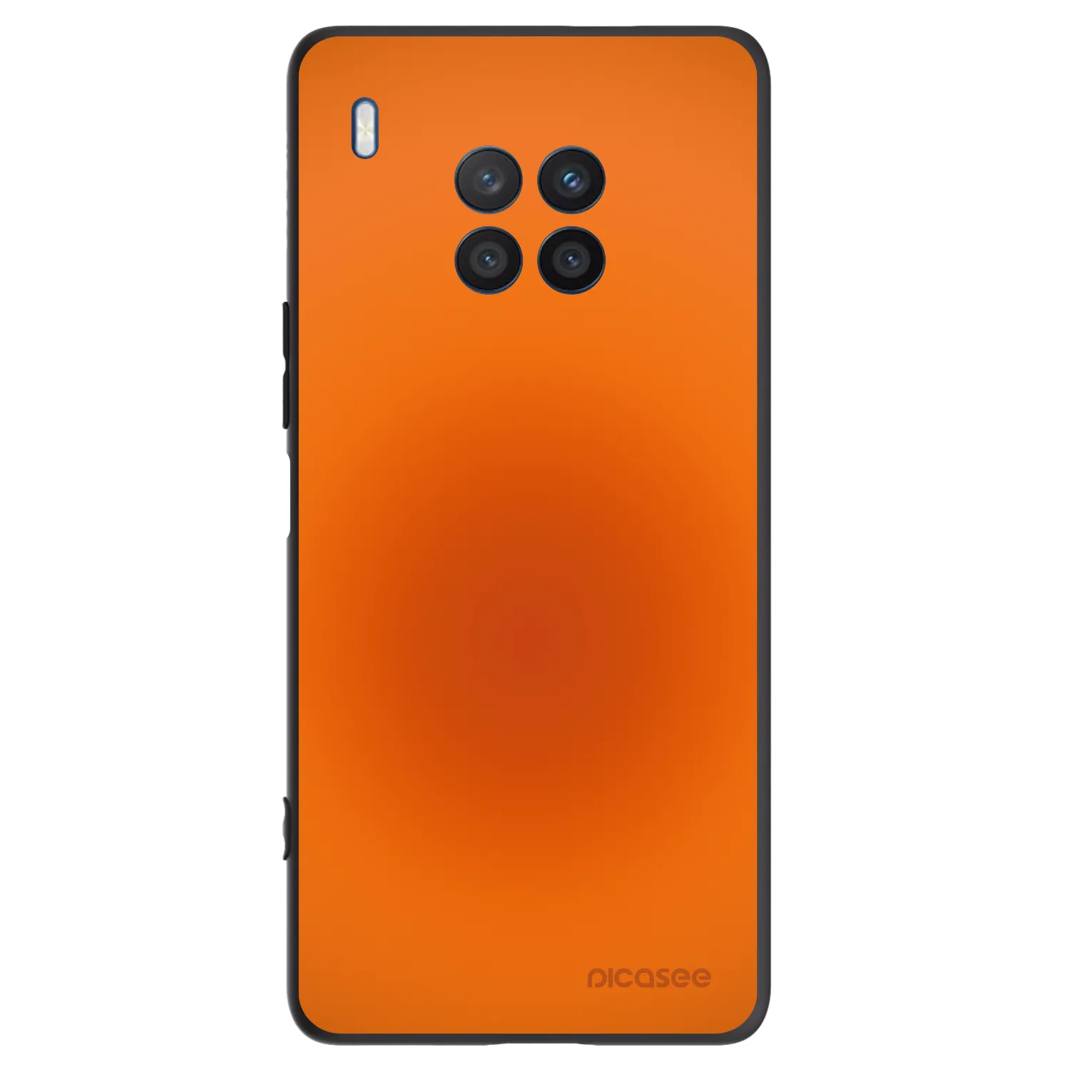 Picasee silikónový čierny obal pre Honor 50 Lite - Heat Core
