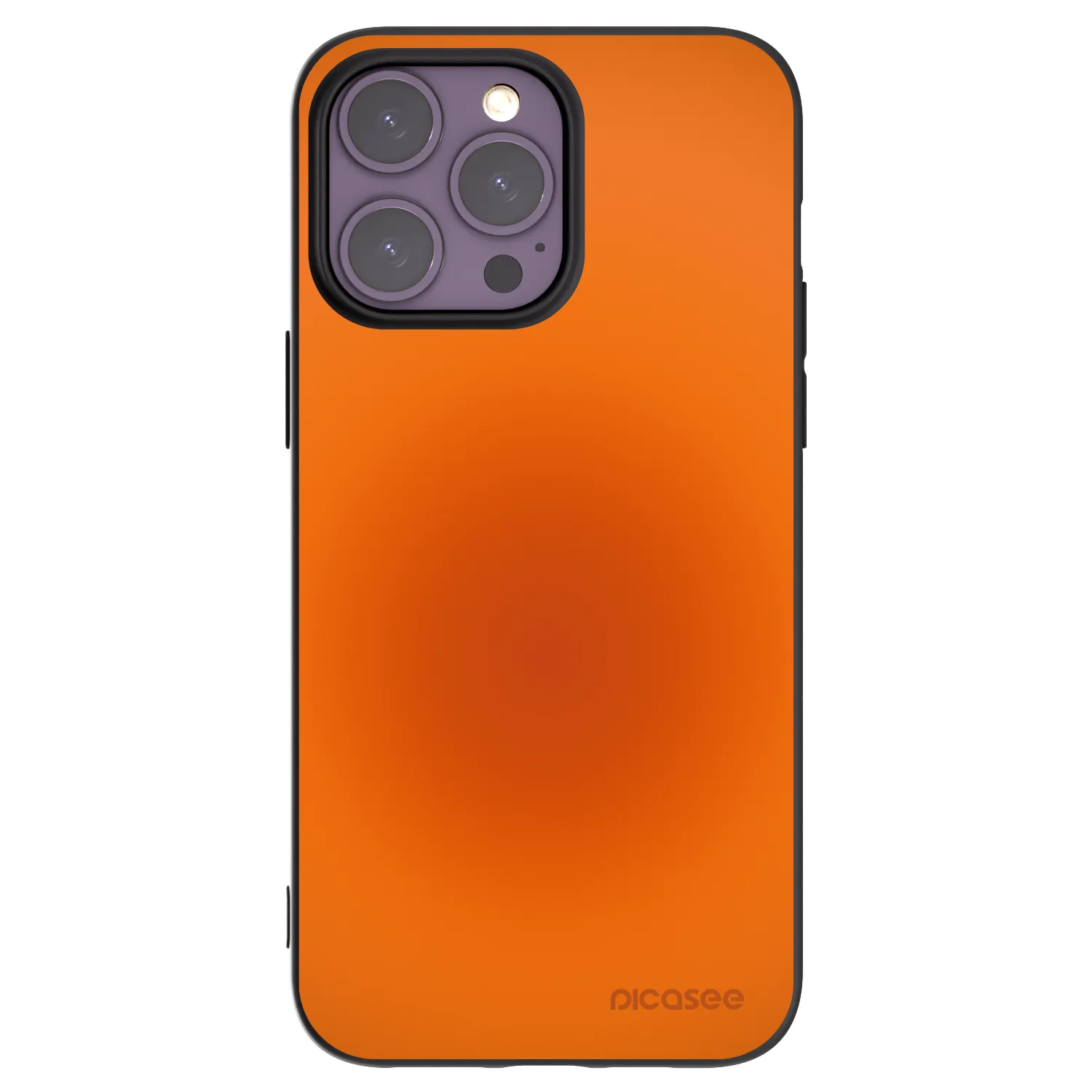 Picasee silikónový čierny obal pre Apple iPhone 14 Pro Max - Heat Core
