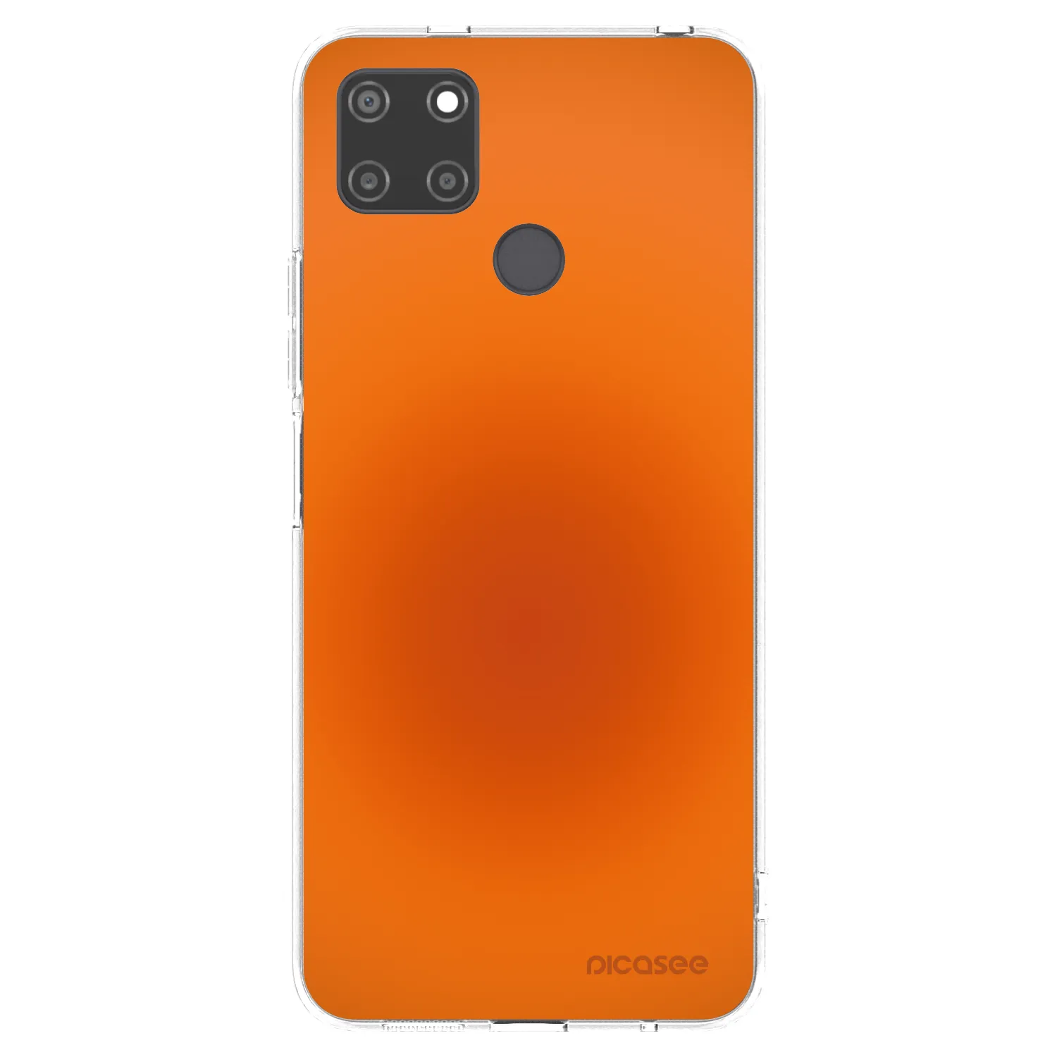 Picasee silikónový prehľadný obal pre Realme C21Y - Heat Core