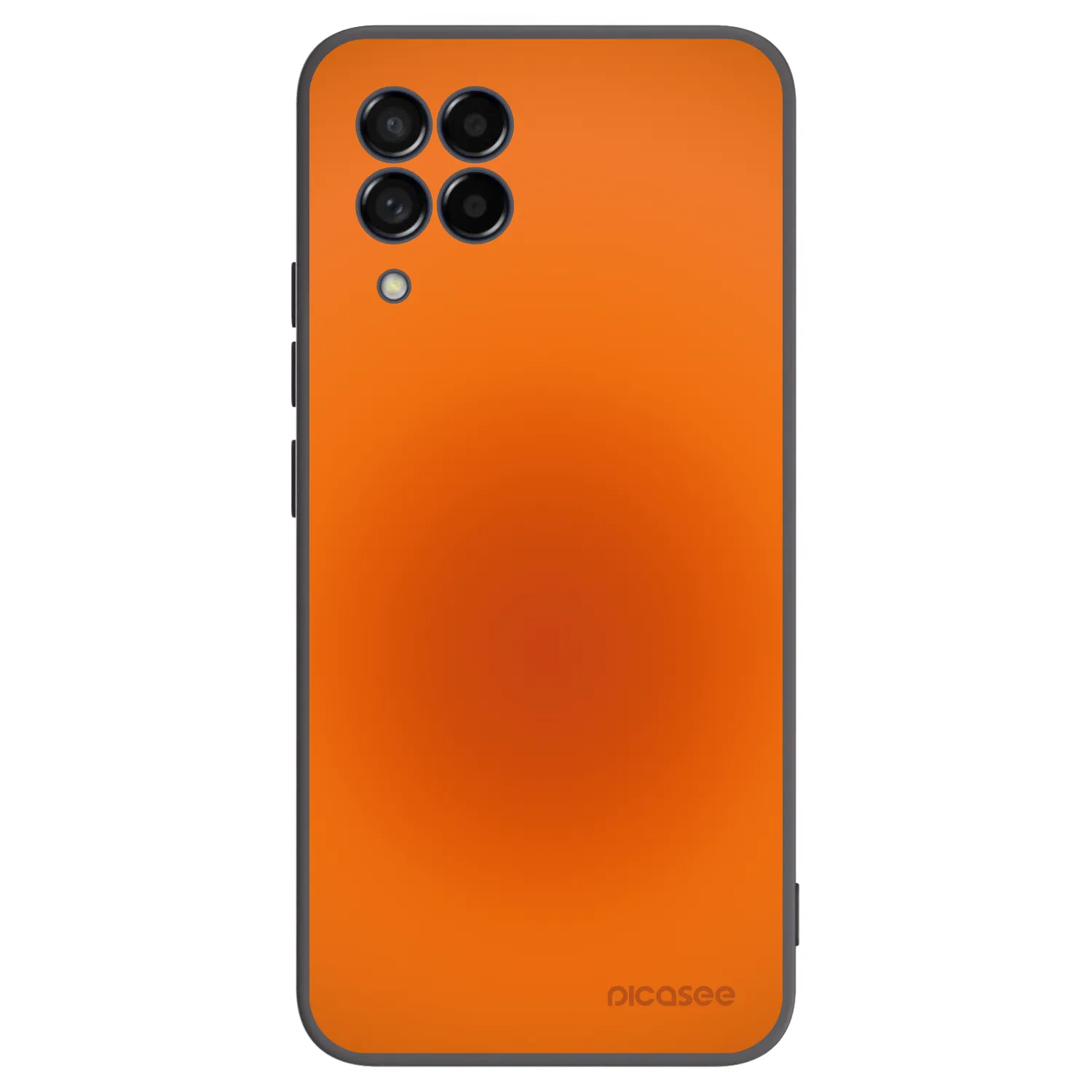 Picasee silikónový čierny obal pre Samsung Galaxy M53 5G - Heat Core