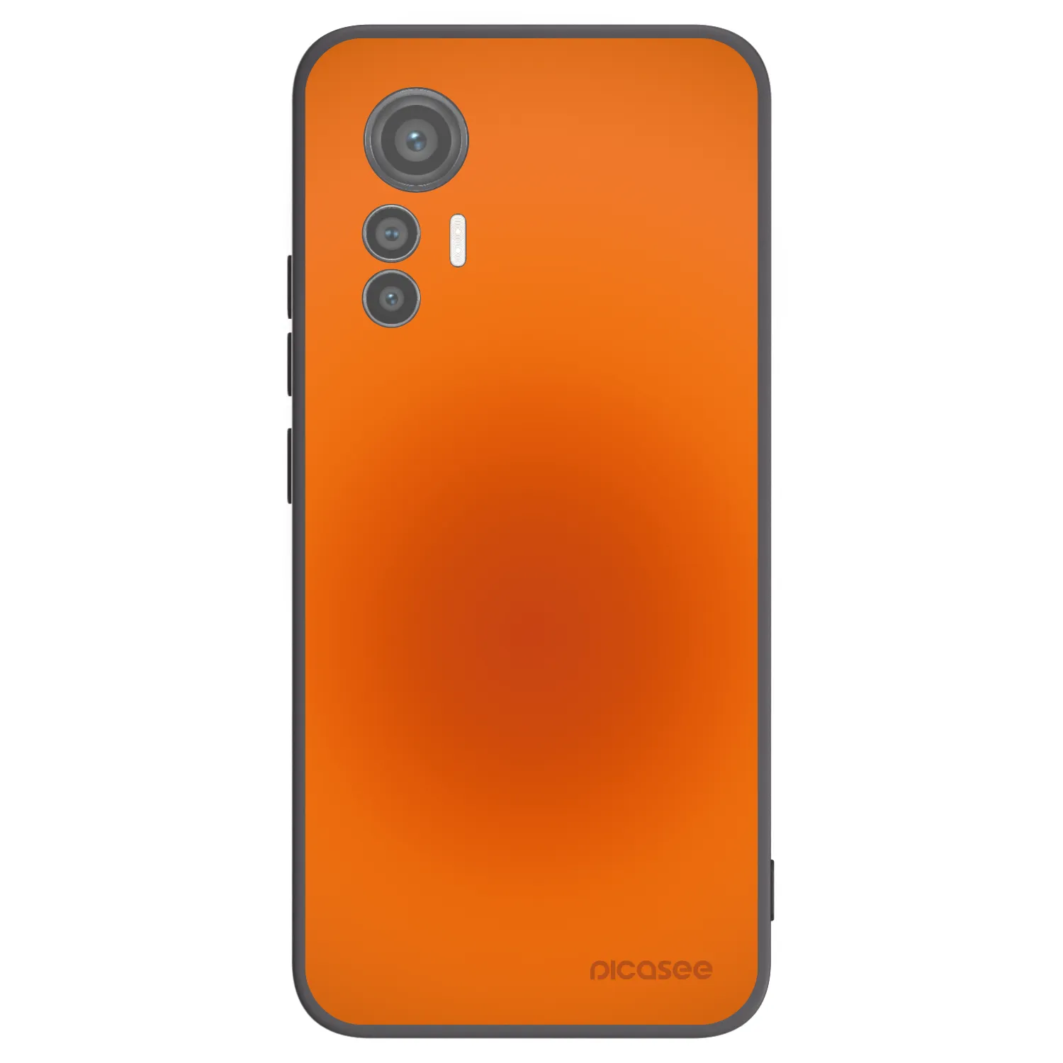Picasee silikónový čierny obal pre Xiaomi 12 Lite - Heat Core