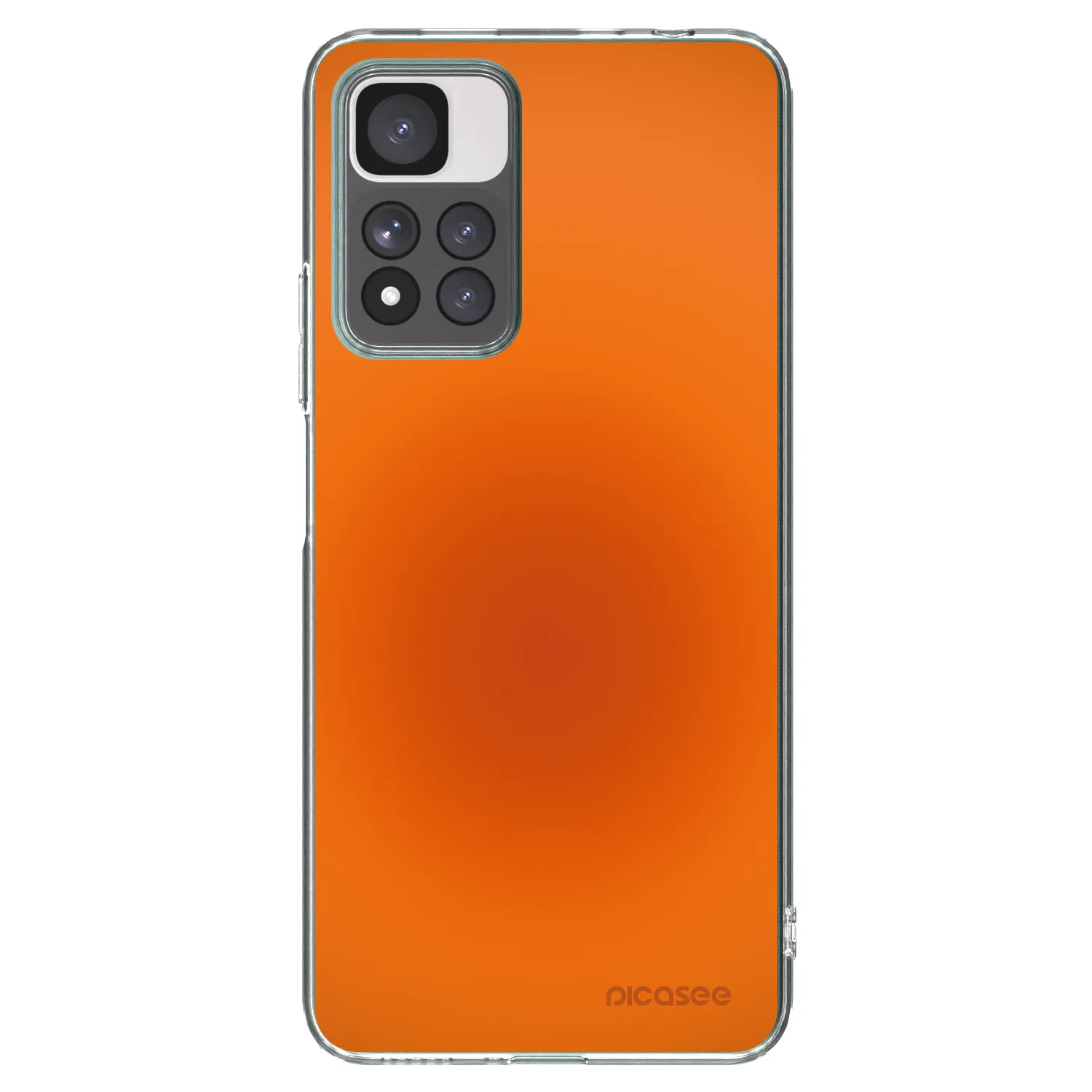 Picasee silikónový prehľadný obal pre Xiaomi Redmi Note 11 Pro+ 5G - Heat Core