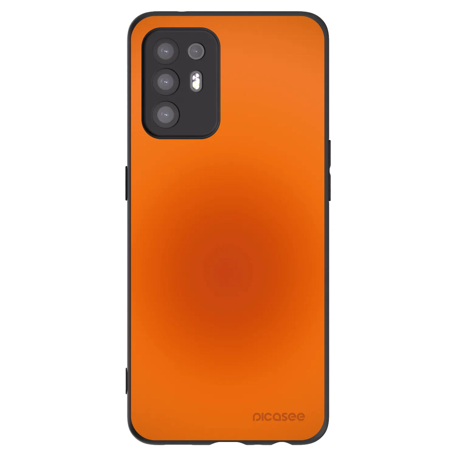 Picasee silikónový čierny obal pre OPPO A94 5G - Heat Core