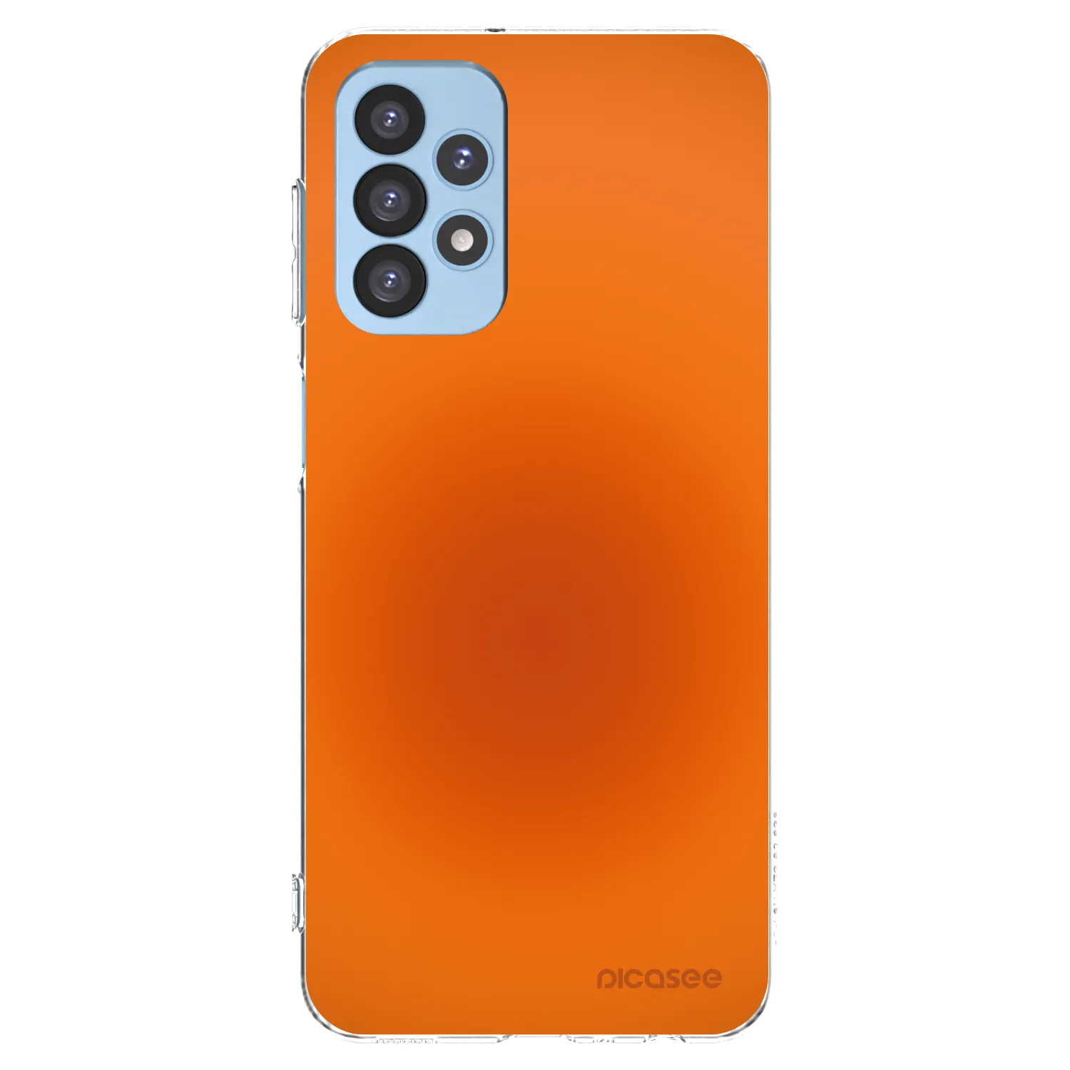 Picasee silikónový prehľadný obal pre Samsung Galaxy A23 A235F 4G - Heat Core