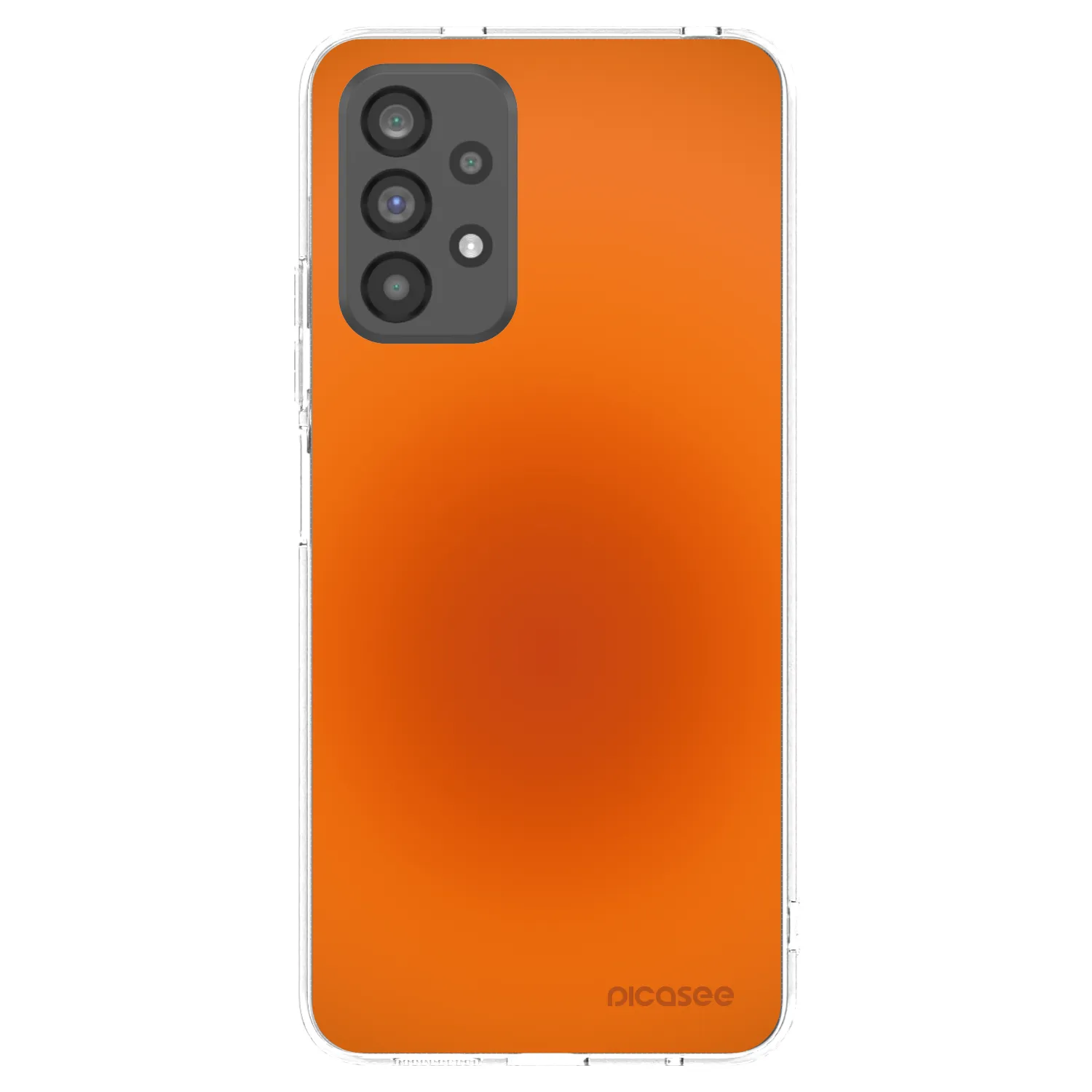 Picasee silikónový prehľadný obal pre Samsung Galaxy A73 5G - Heat Core