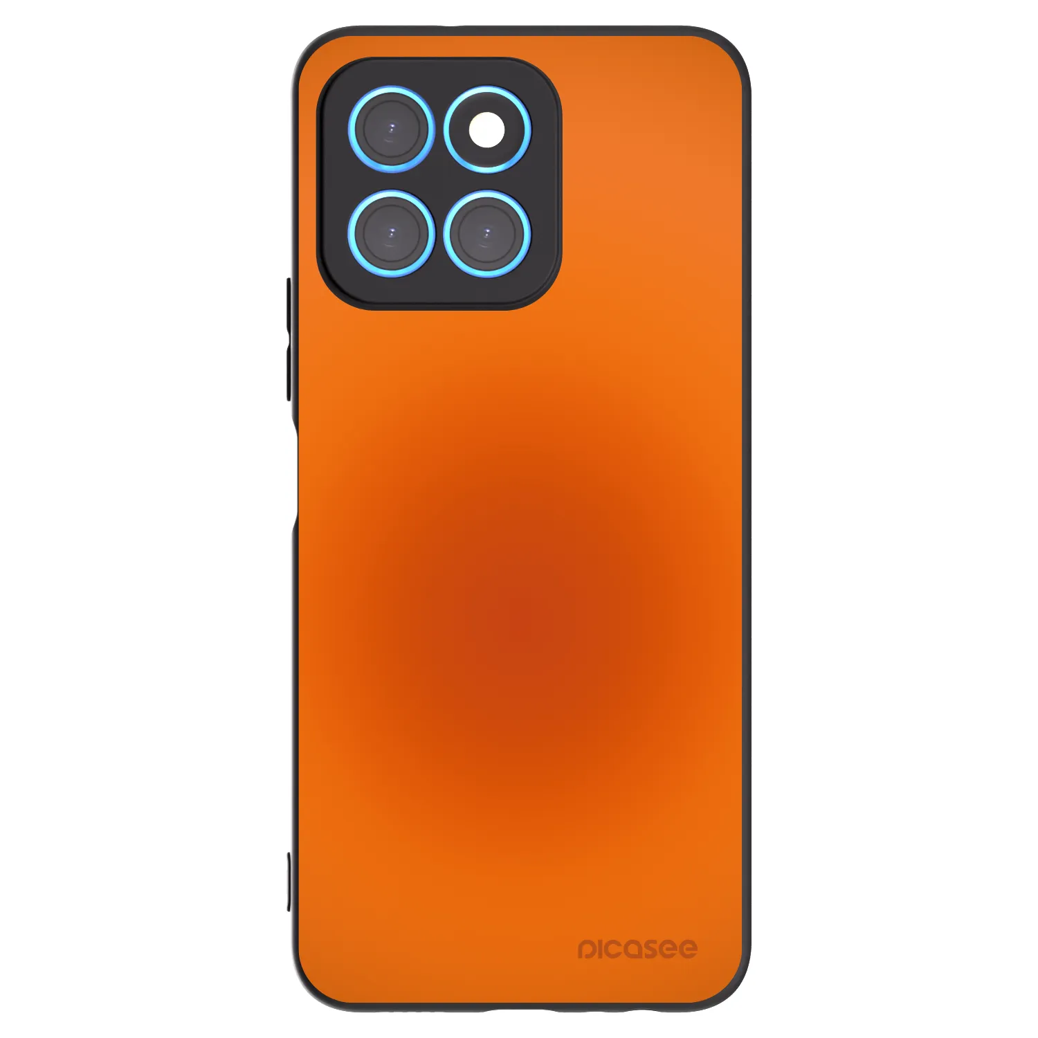 Picasee silikónový čierny obal pre Honor X8 5G - Heat Core