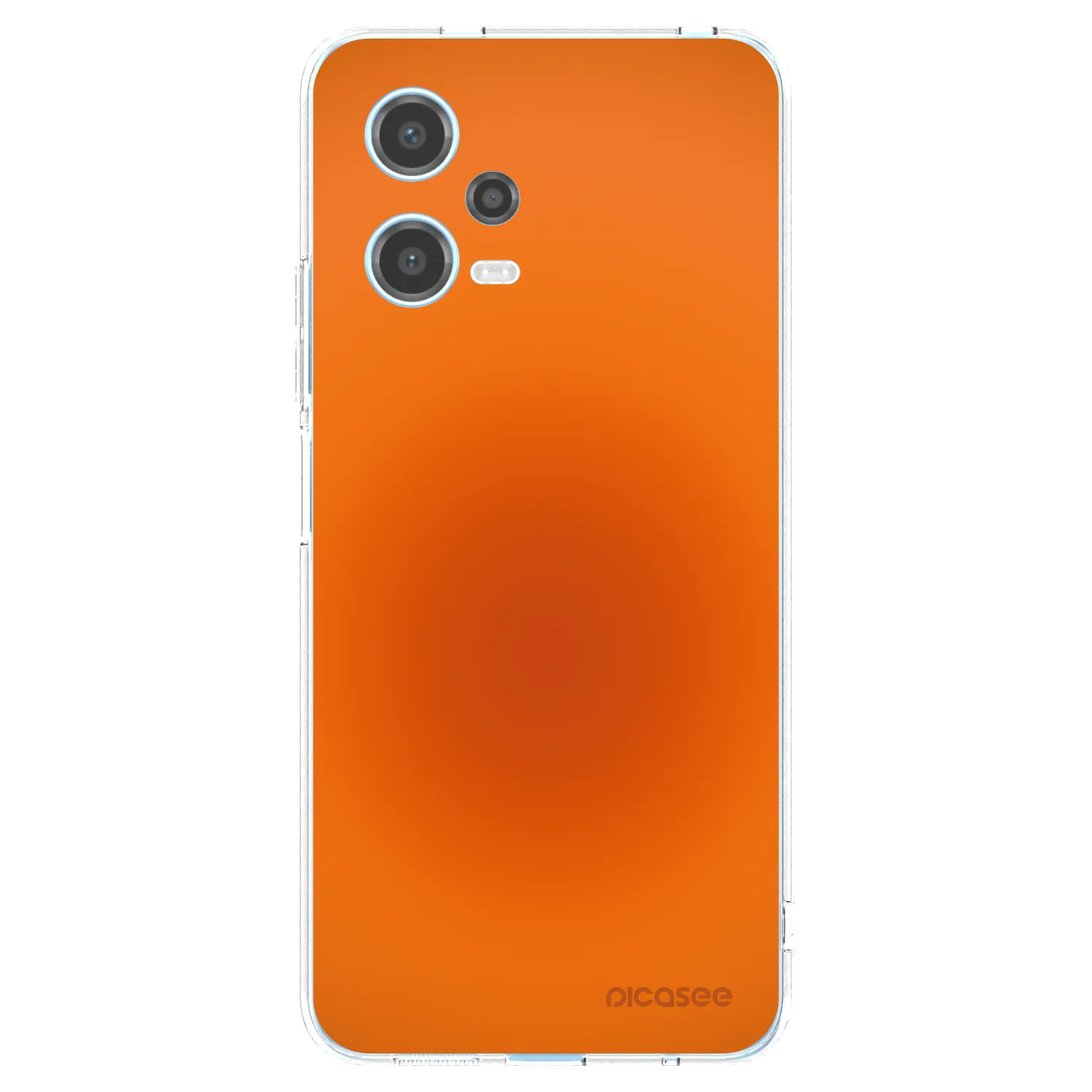 Picasee silikónový prehľadný obal pre Xiaomi Redmi Note 12 5G - Heat Core