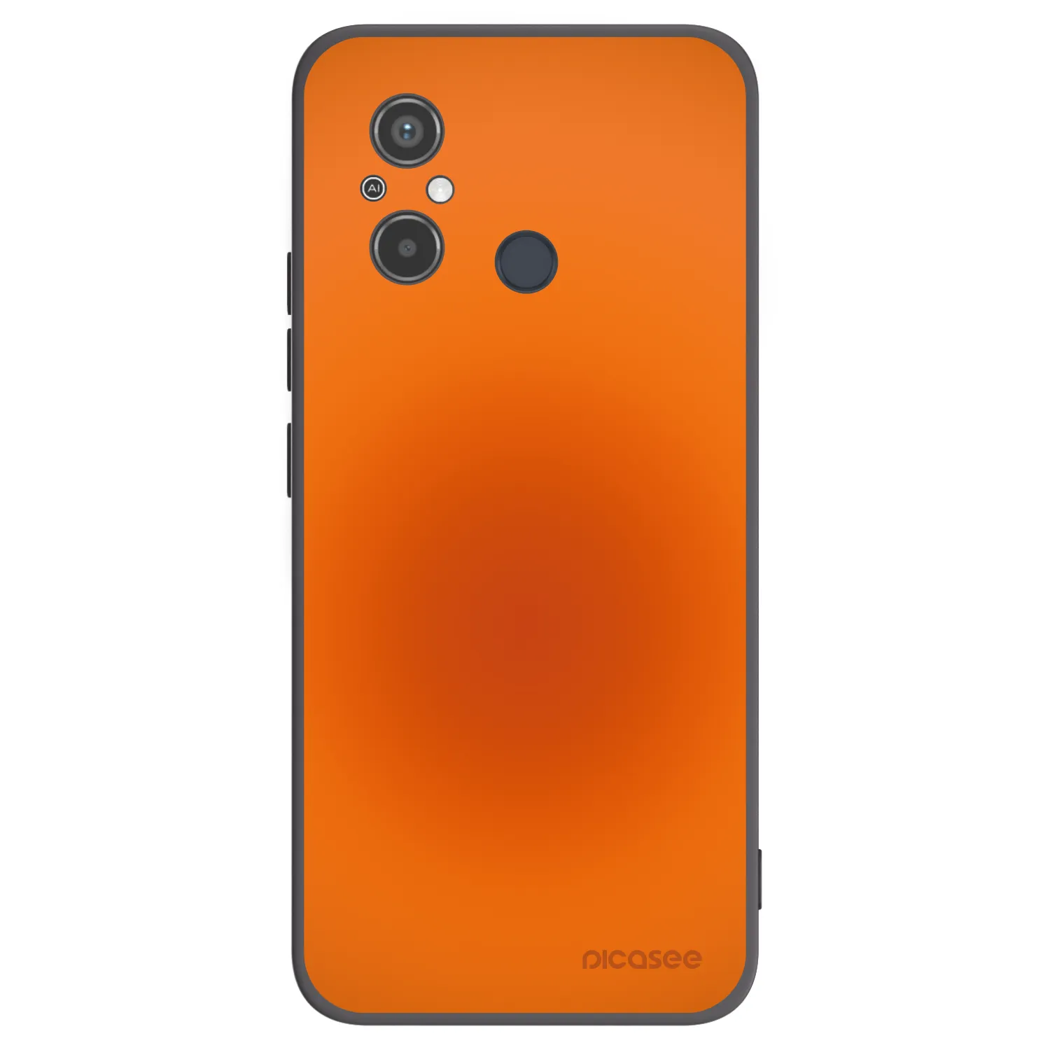 Picasee silikónový čierny obal pre Xiaomi Redmi 12C - Heat Core
