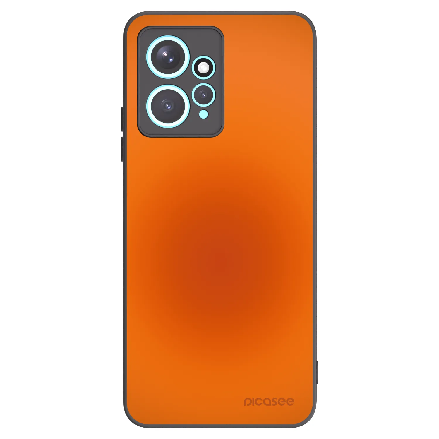 Picasee silikónový čierny obal pre Xiaomi Redmi Note 12 4G - Heat Core