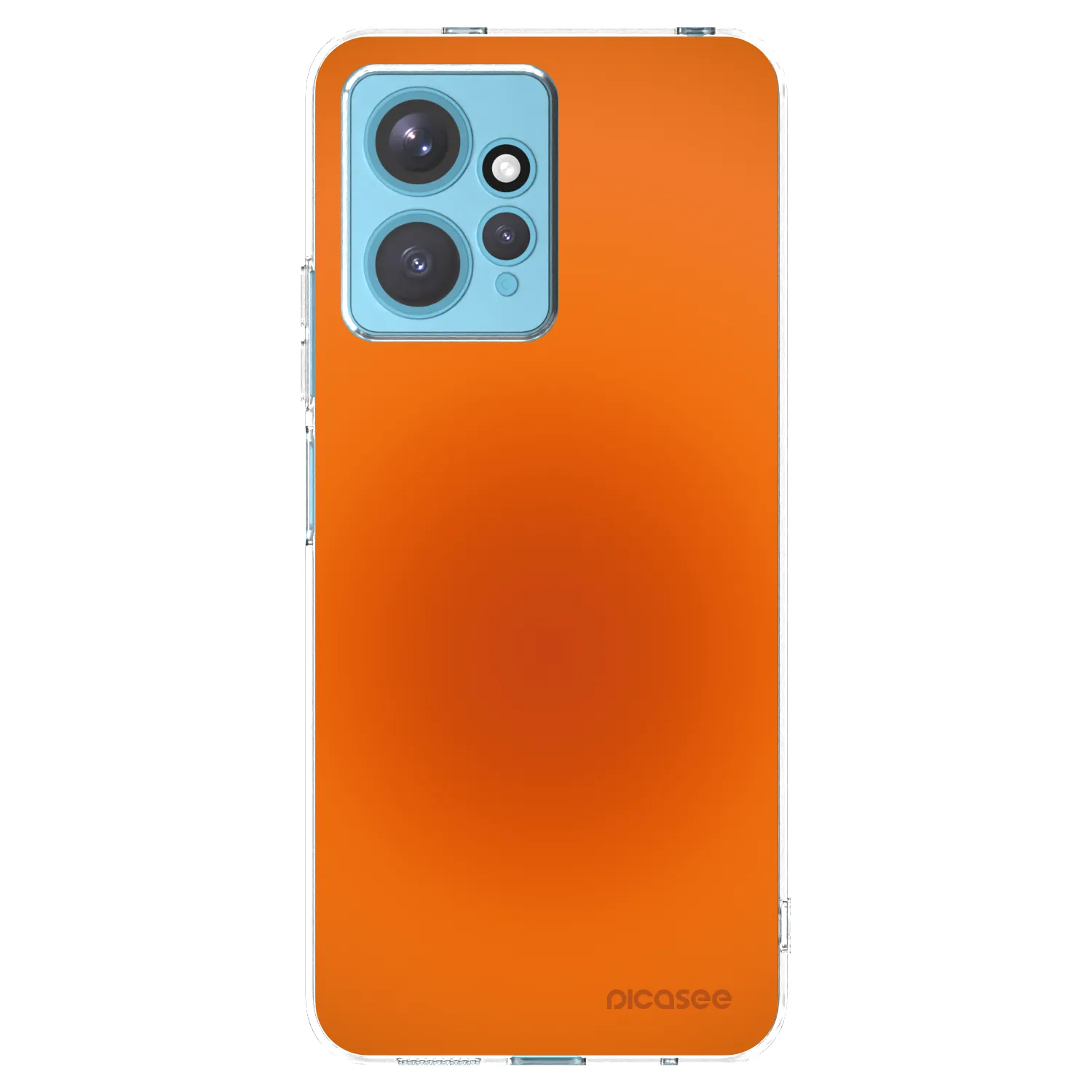 Picasee silikónový prehľadný obal pre Xiaomi Redmi Note 12 4G - Heat Core