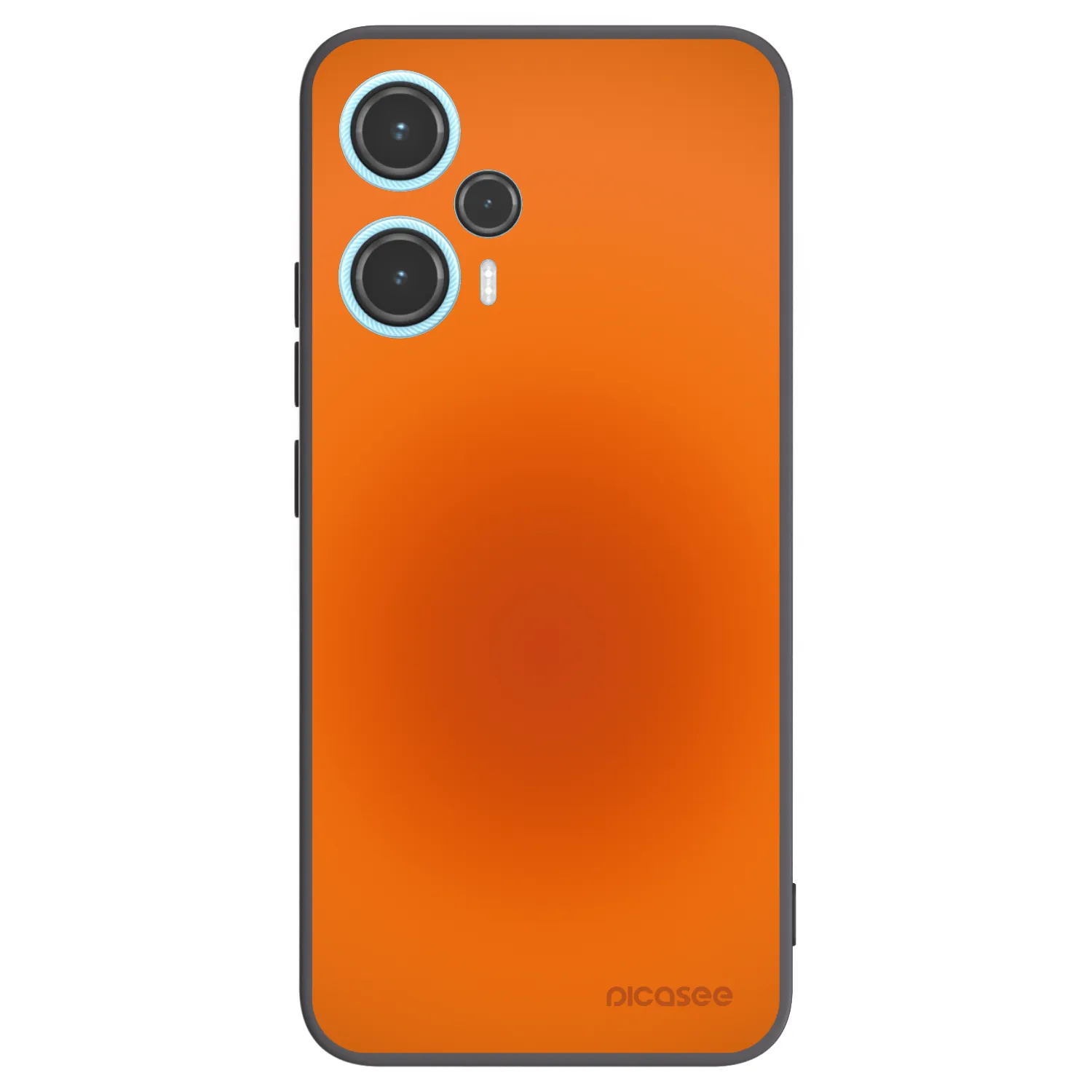 Picasee silikónový čierny obal pre Xiaomi Poco F5 - Heat Core